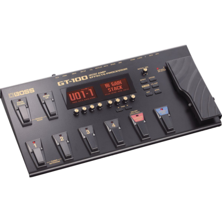 GT-100 Guitar Multi-Effects Pedal: Musical Instruments